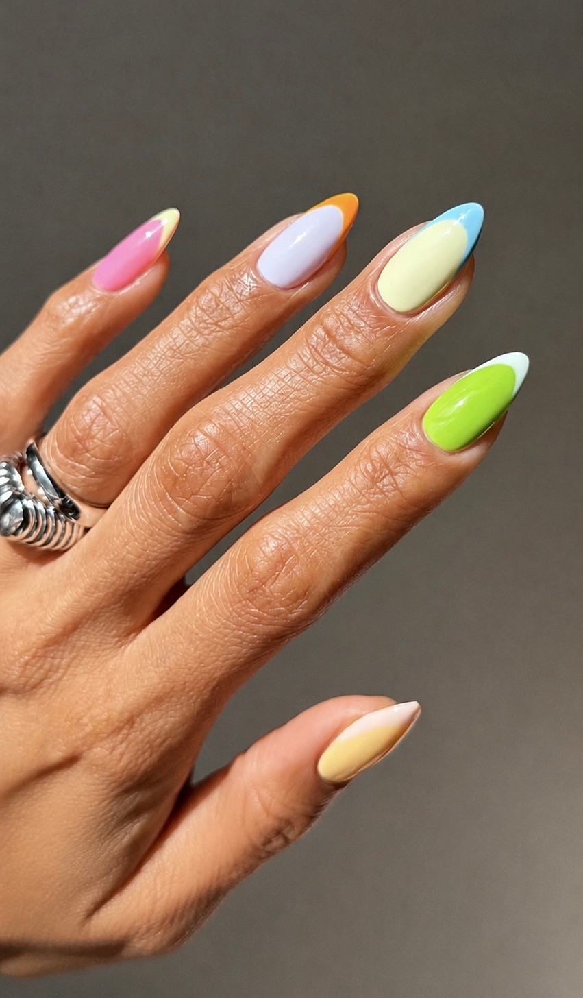 Pastel Colour Pop at Chloe Nail Spa